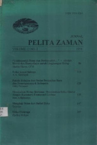 Image of Jurnal Pelita Zaman Volume 13 No. 2 Tahun 1998