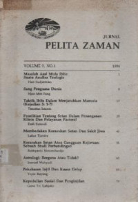 Image of Jurnal Pelita Zaman Volume 9 No. 1 Tahun 1994