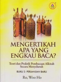 Image of Mengertikah Apa yang Engkau Baca?