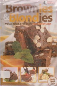 Image of Brownies & Blondies;Variasi Kukus & Panggang Kue Cokelat Lezat