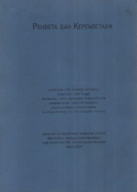 Image of PENDETA DAN KEPENDETAAN