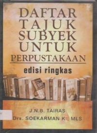 Image of Daftar Tajuk Subyek Untuk Perpustakaan