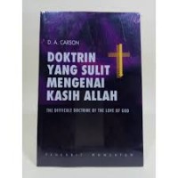 Image of Doktrin Yang Sulit Mengenai Kasih Allah