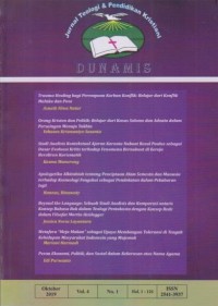 Image of DUNAMIS; Volume 4 Nomor 1, Oktober 2019 Jurnal Teologi dan Pendidikan Kristiani STT Intheos Surakarta