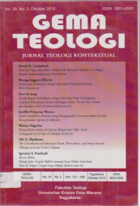 Image of Gema Teologi vol. 39 no. 2 Oktober 2015 Jurnal UKDW Yogyakarta Indonesia