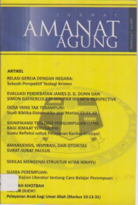 Image of Jurnal Amanat Agung Volume 5 Nomor 1, Juni 2009