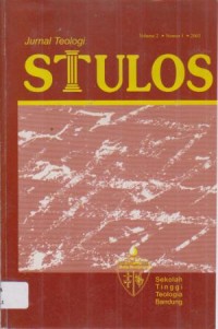 Image of Jurnal Teologi STULOS, Volume 2 Nomor 1, (Mei 2003)