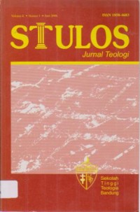 Image of Jurnal Teologi STULOS Volume 4 Nomor 1, (Juni 2006)