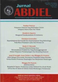 Jurnal ABDIEL Vol. 3 No. 2; Oktober 2019