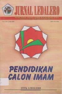 Image of Jurnal Ledalero Volume 6 Nomor 1 ( Juni 2007 , Pendidikan Calon Imam