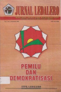 Image of Jurnal Ledalero Volume 7 Nomor 2 ( Desember 2008 Pemilu Dan Demokrasi )