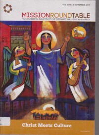 Image of Mission Round Table;The Occasional Bulletin of OMF Mission Research;Volume 10 Number 3, September 2015