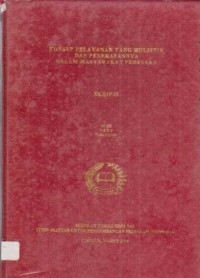 Image of Konsep Pelayanan Yang Holistik dan Penerapannya Dalam Masyarakat Pedesaan