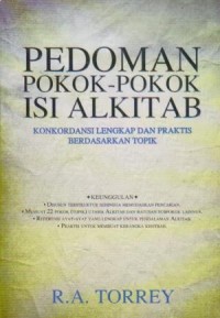 Image of Pedoman Pokok-Pokok Isi Alkitab; Konkordansi Lengkap dan Praktis Berdasarkan Topik