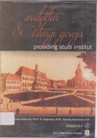 Image of Prosiding Studi Institut Arsitektur & Liturgi Gereja