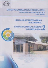 Image of Sistem Penjaminan Mutu Internal (SPMI) Program Sarjana Teologi STT SAPPI, 2:ISI PEMBELAJARAN