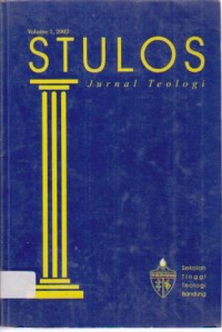 Image of Jurnal Teologi STULOS,Volume 1. (2002)